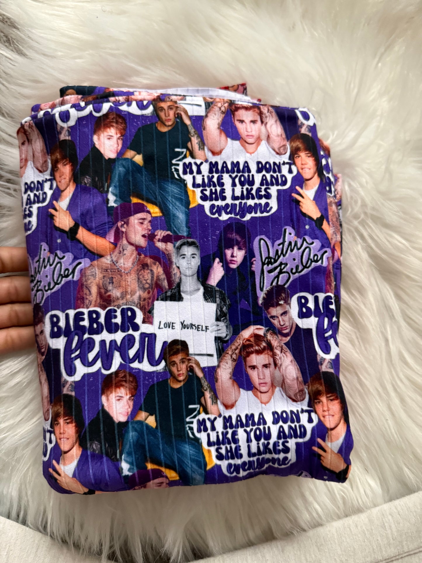 Beliber collage Brushed ribknit