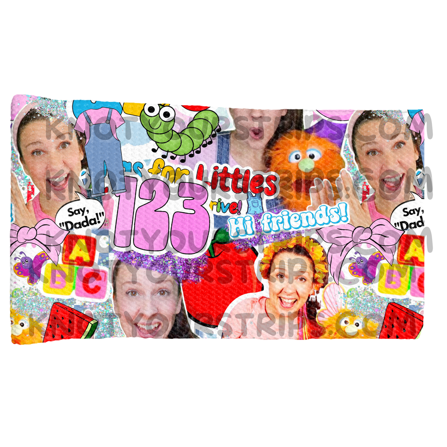 Mrs Rachel collage strip