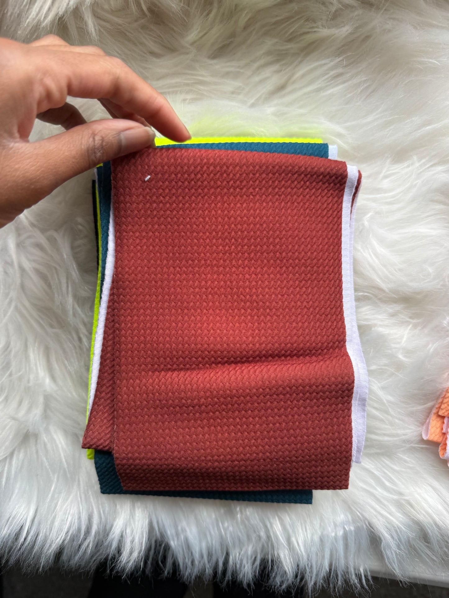 Printed solid rust solid strip