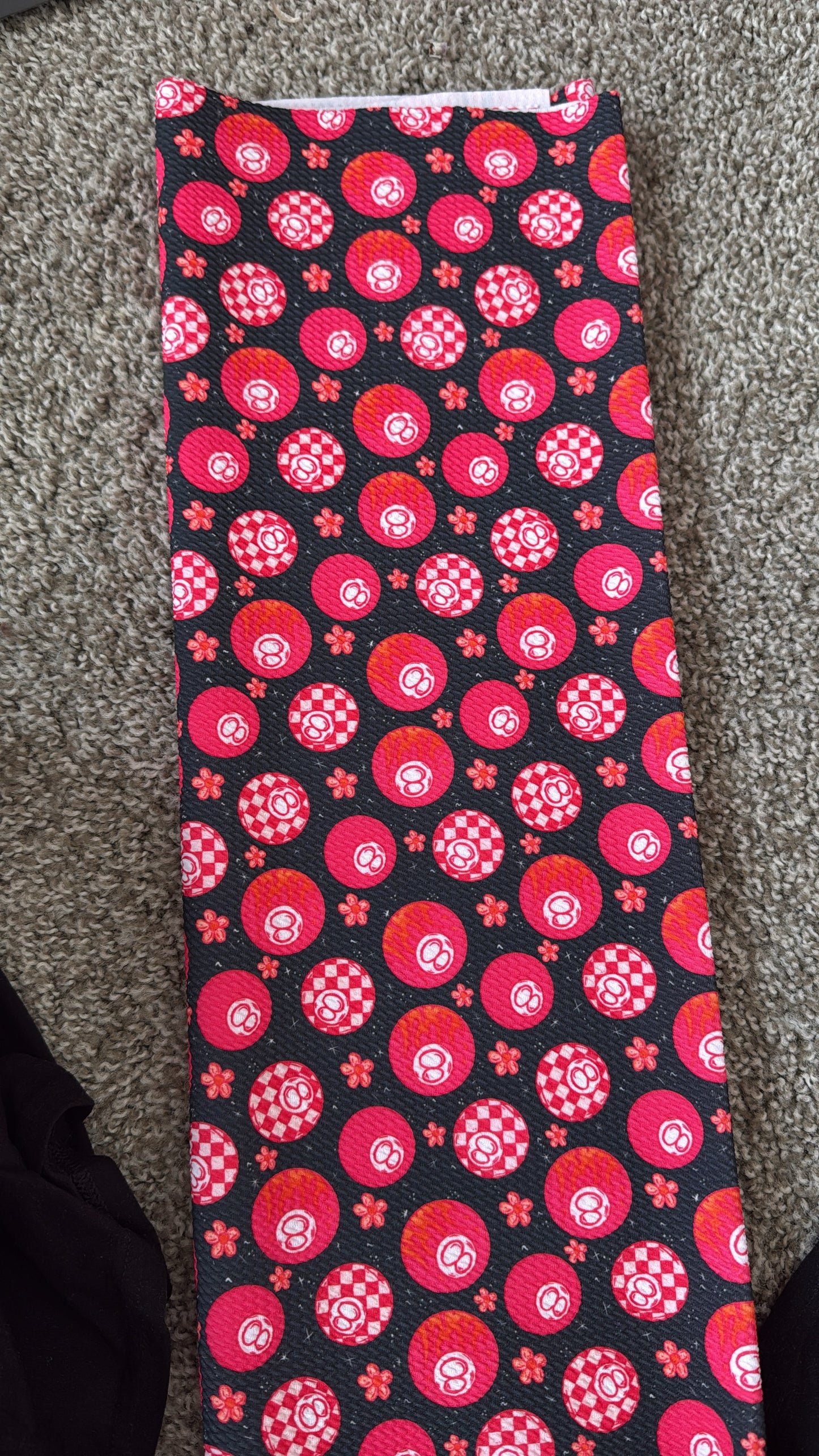 Pink checkered 8 ball 5xwof strip