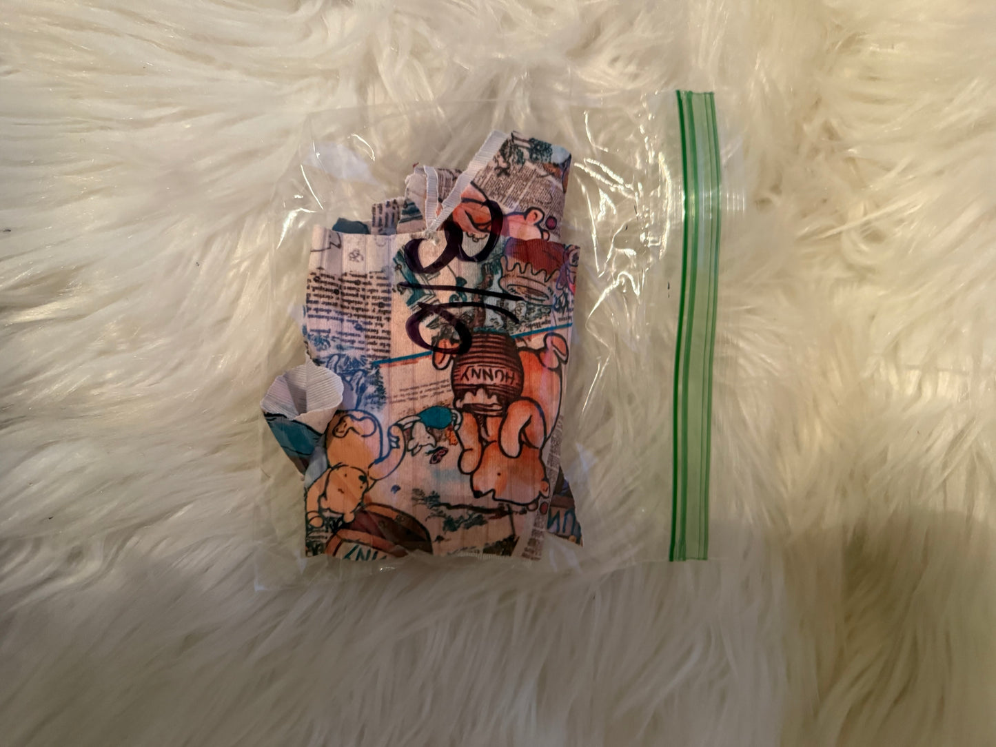 3/6 vintage Pooh bummy precut