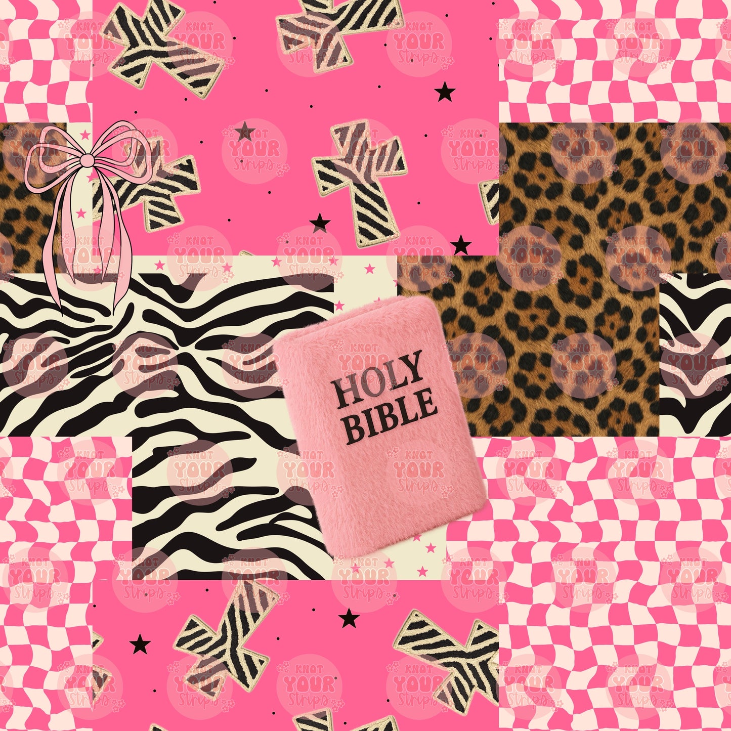 Holy Bible collage Seamless file