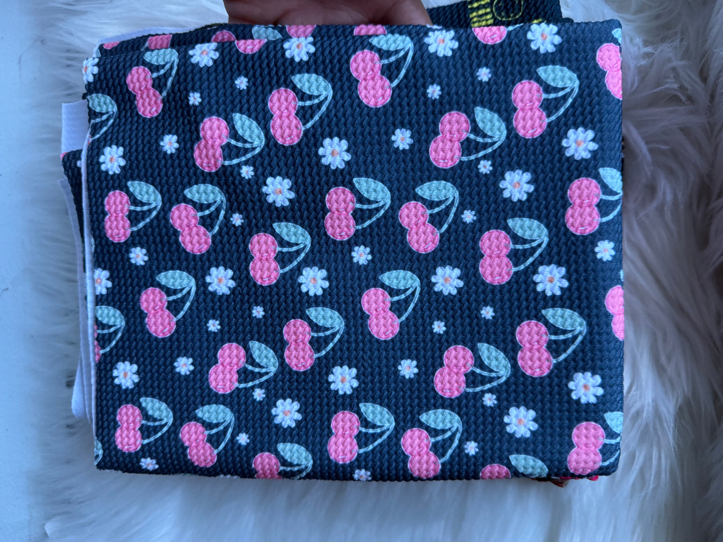 Cherry bullet half yard