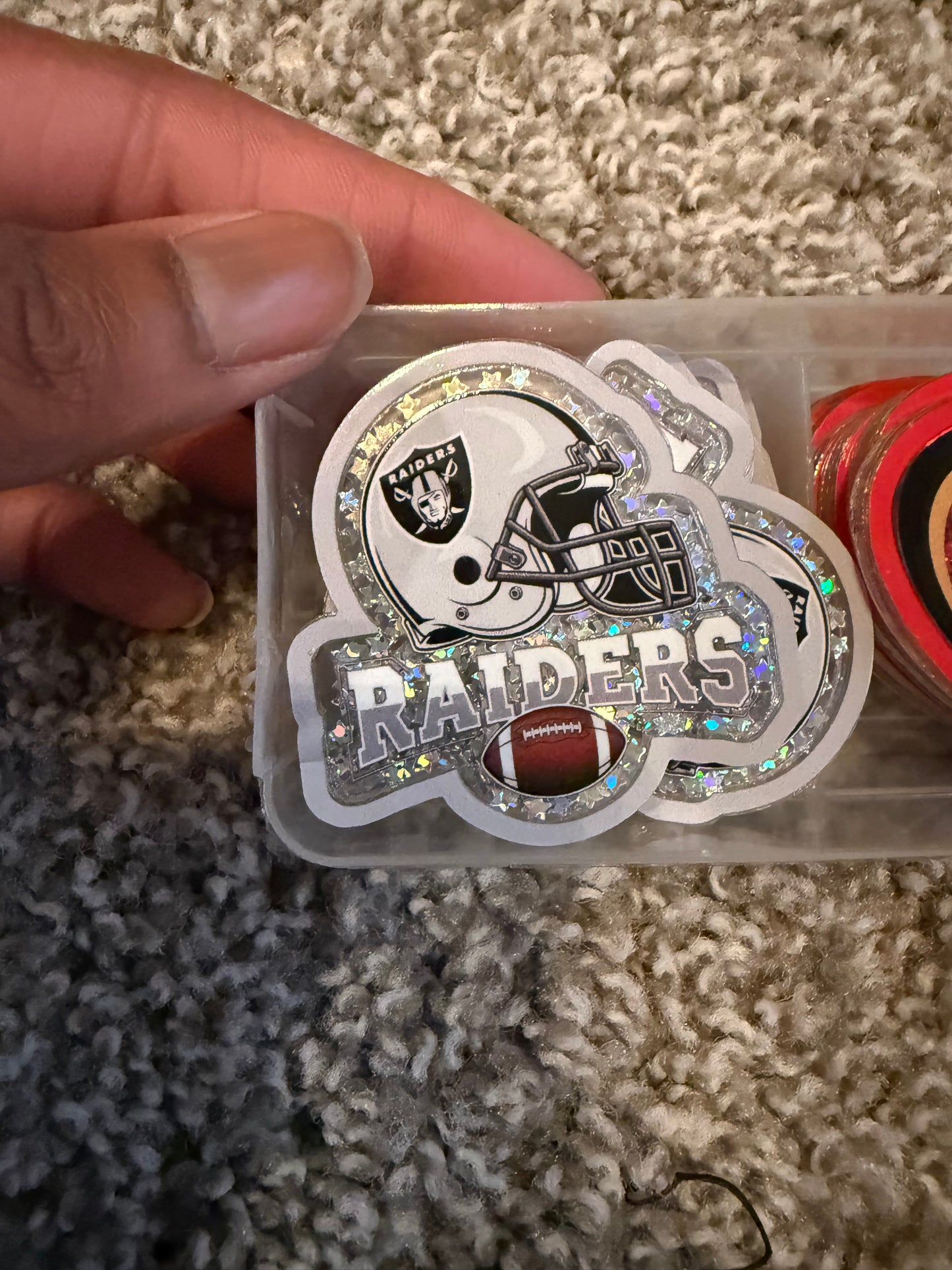 Raiders acrylic shaker