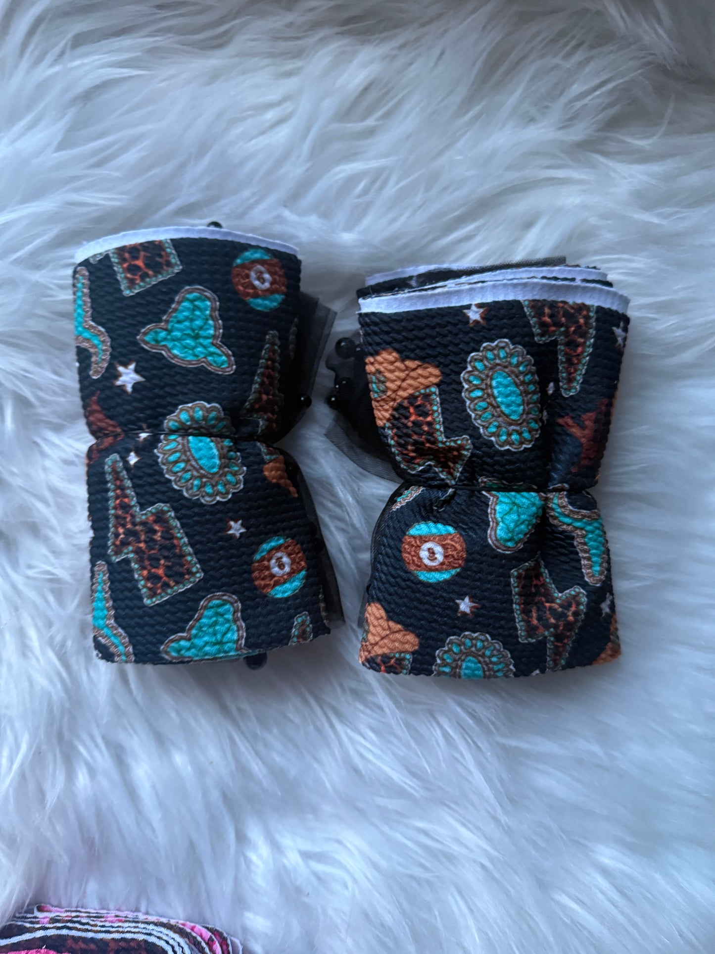 Western cheetah strip bundle of 2