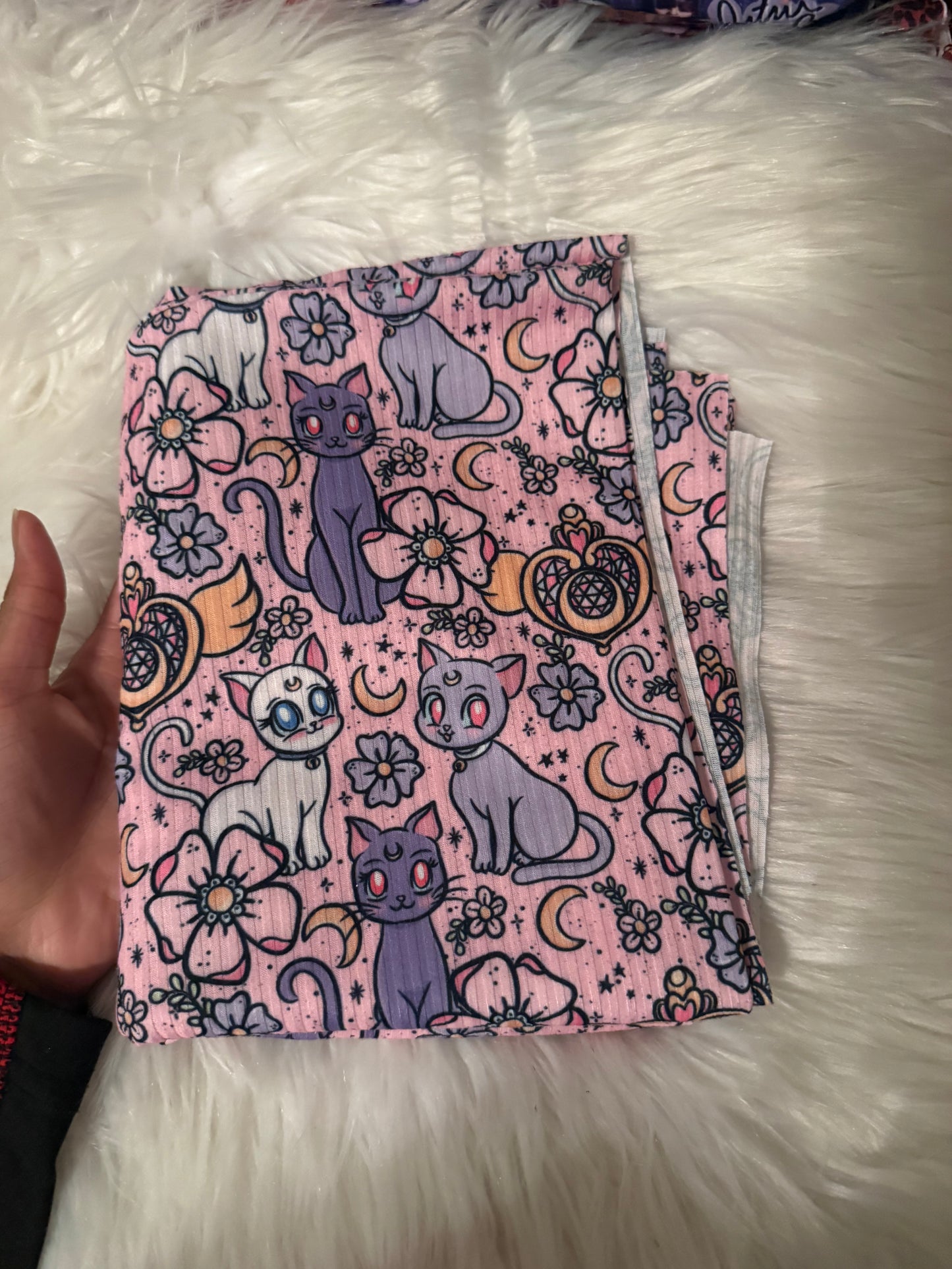 Sailor moon skinny ribknit