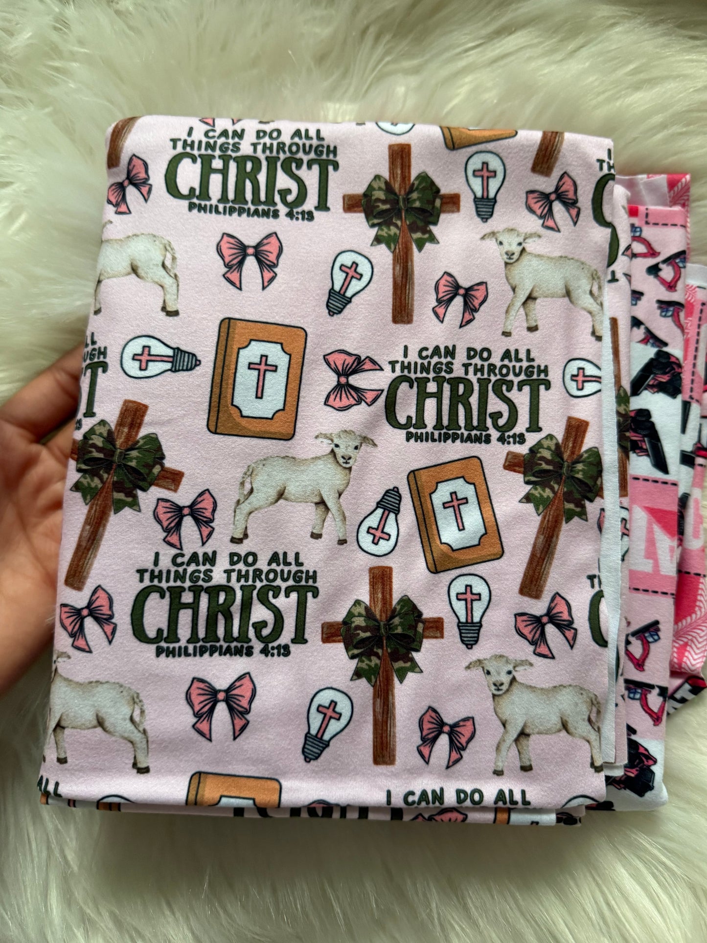 All things through Christ pink 250dbp