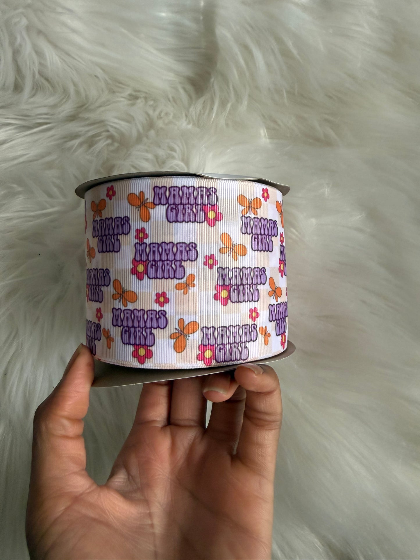 Mamas girl 3 inch ribbon