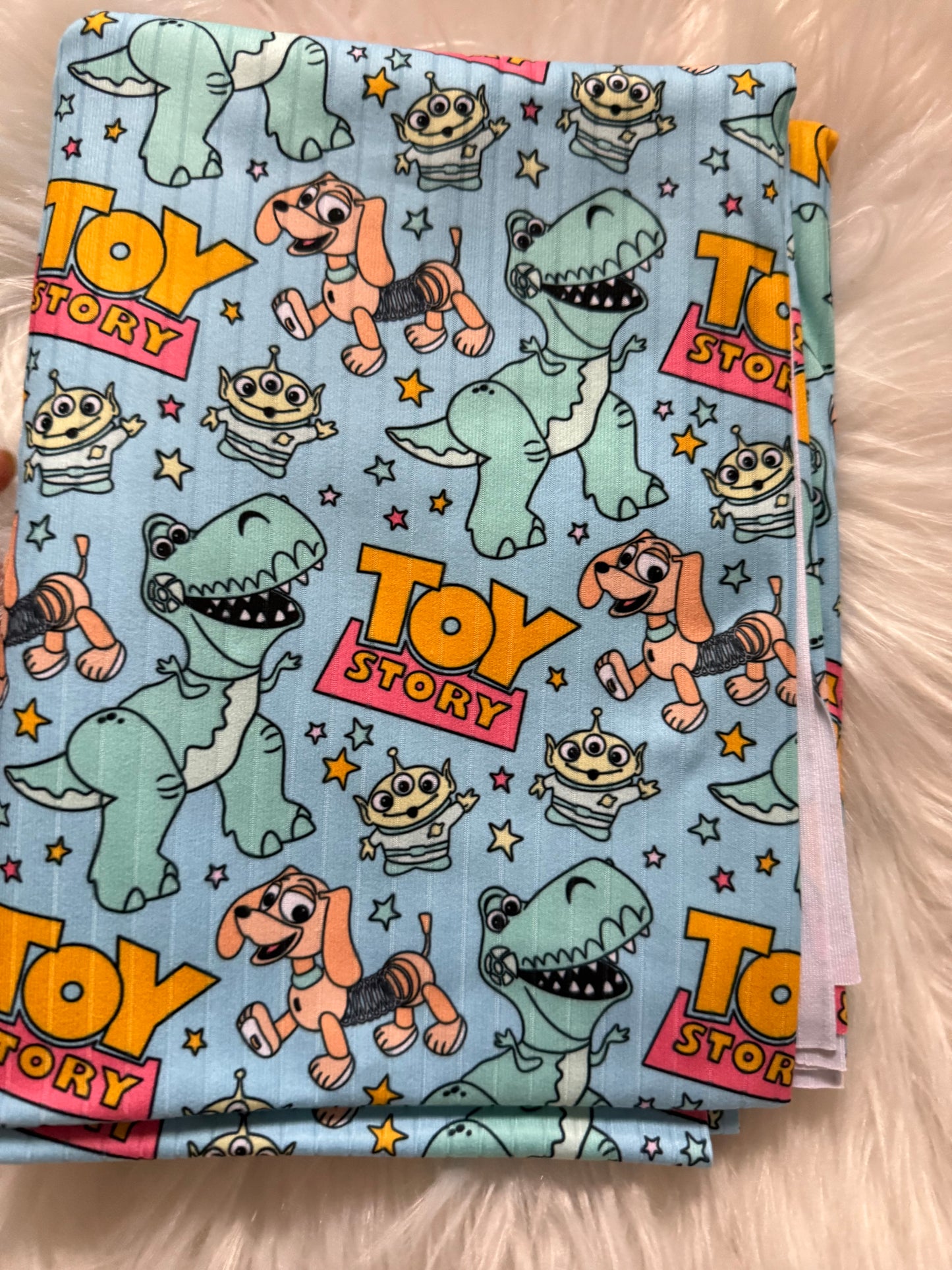 Toy Story brushed ribknit