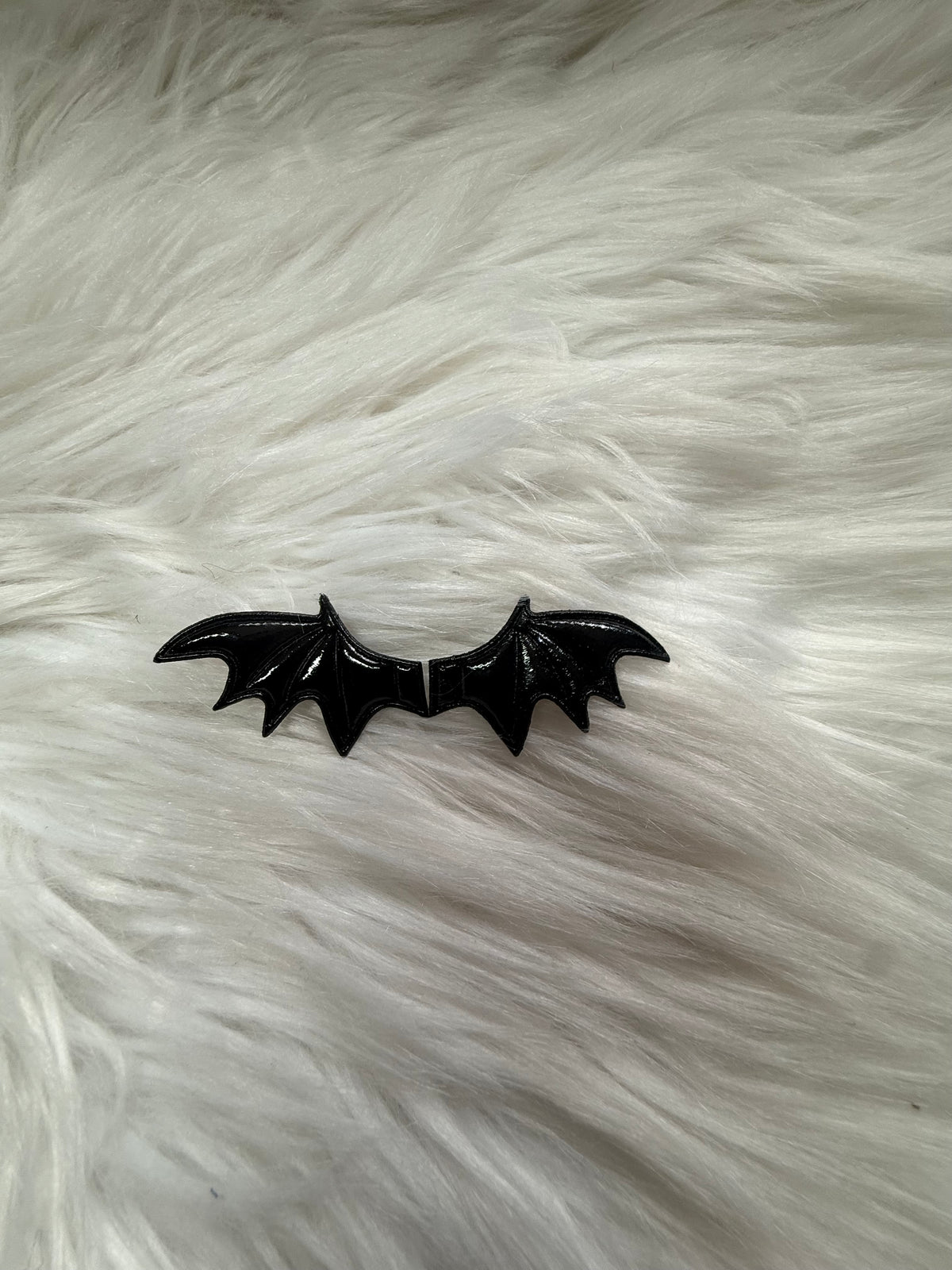 Black bat wings bow accessories