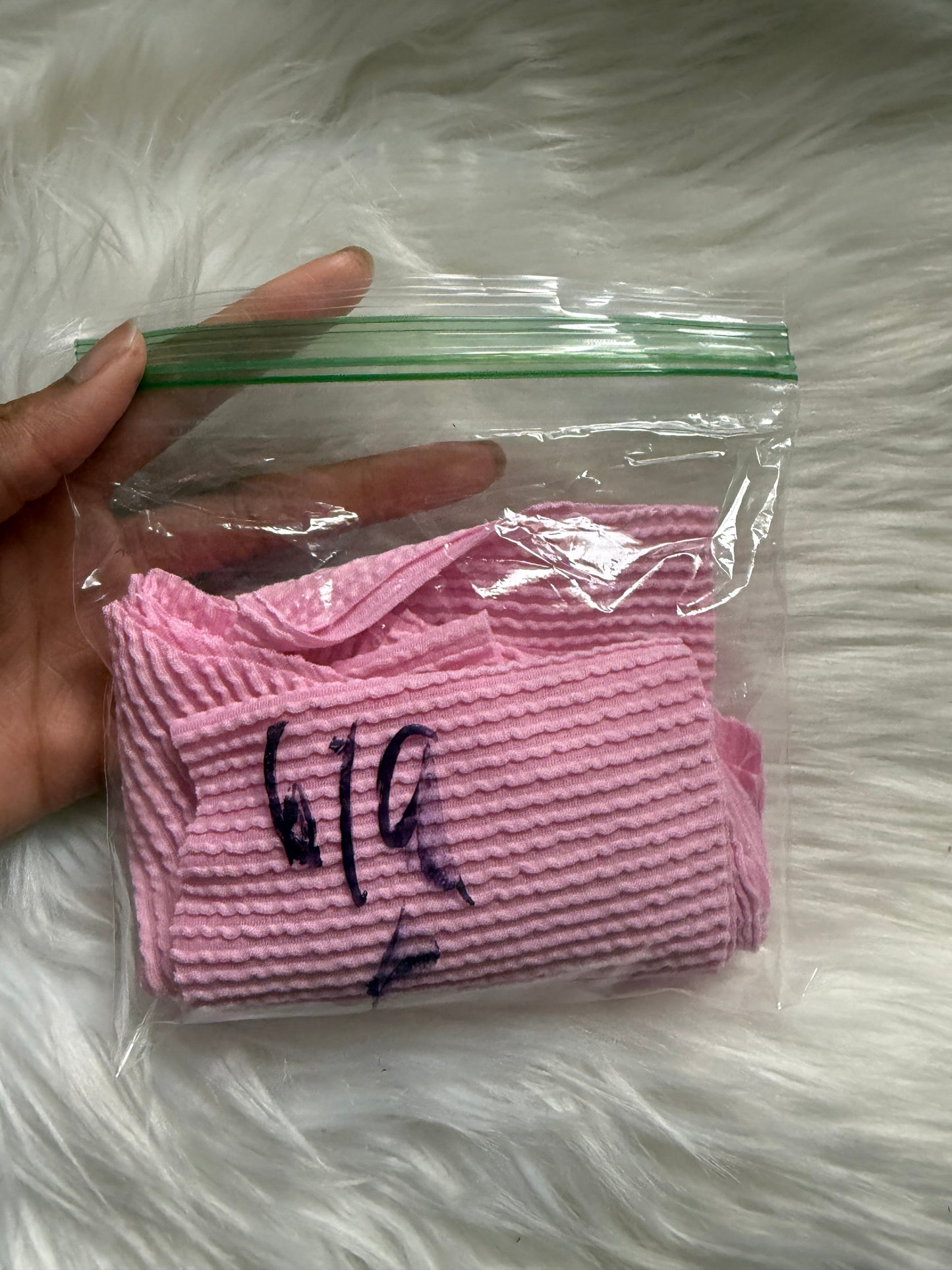 6/9 lite pink bummy precut