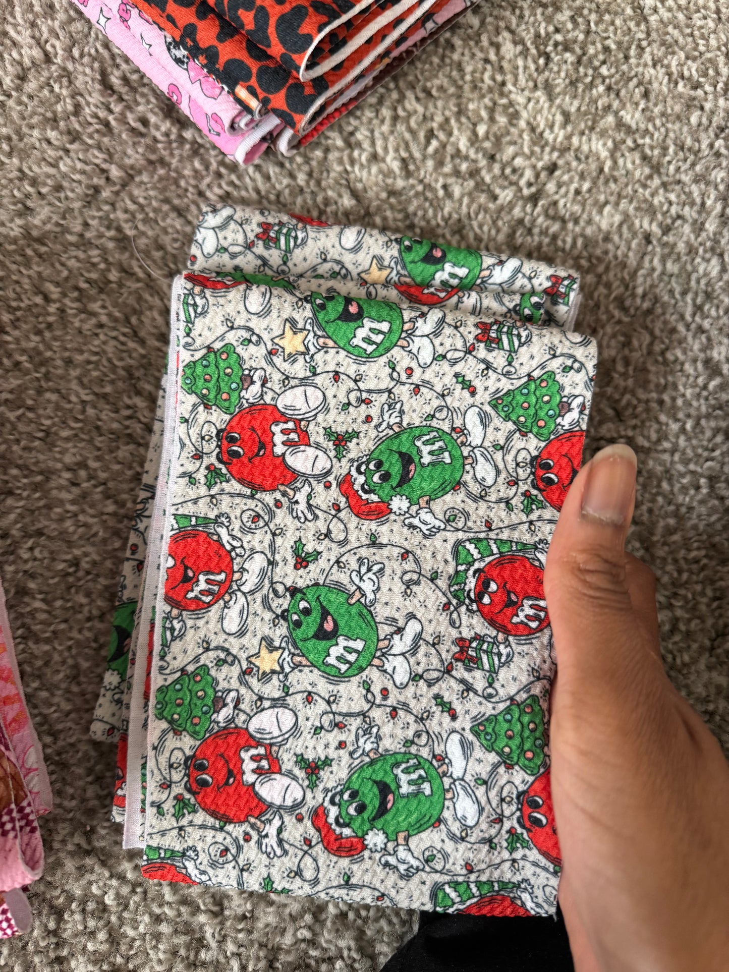 M&m Christmas 5xwof strip