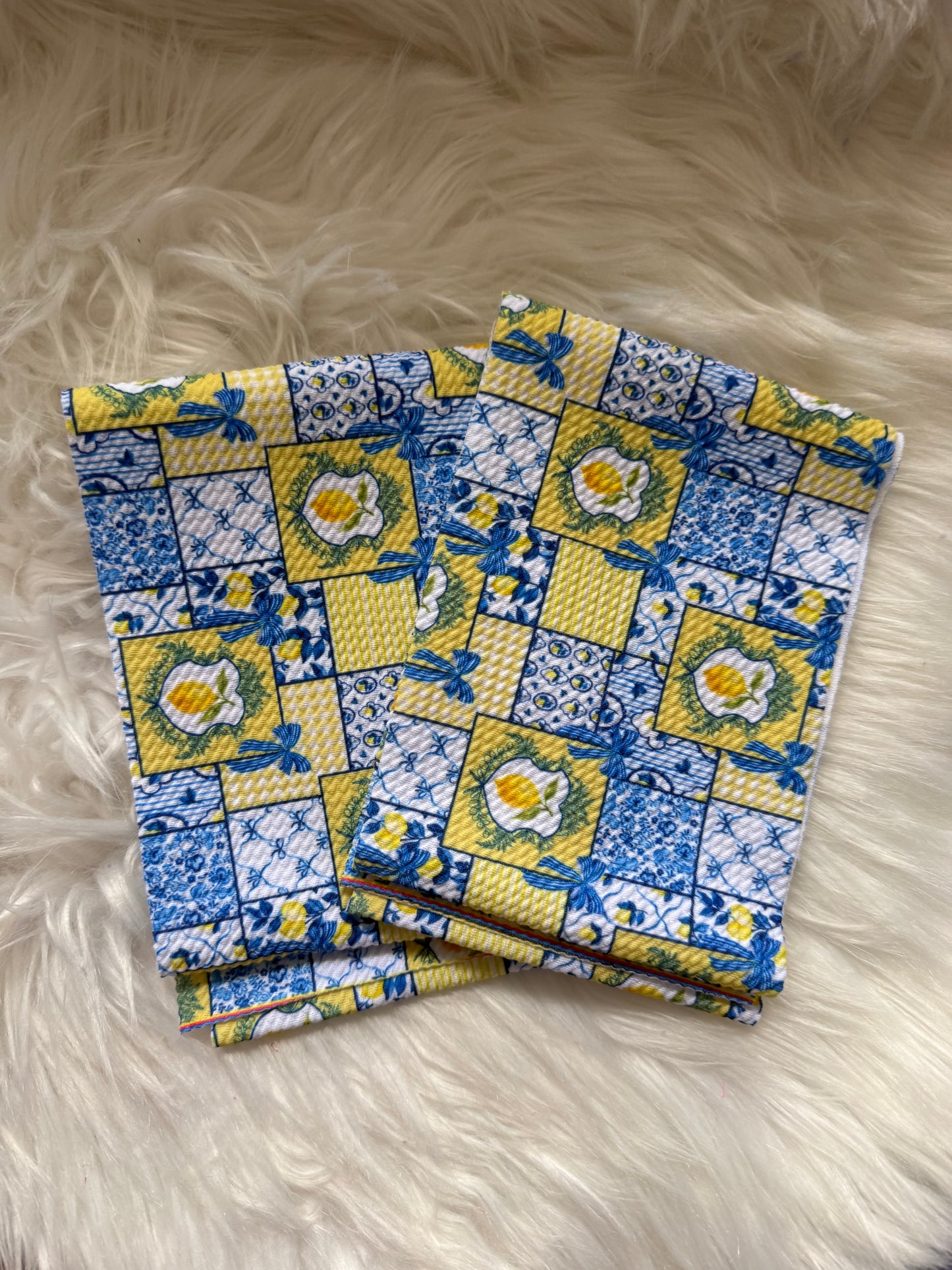 Lemon collage Bullet strip