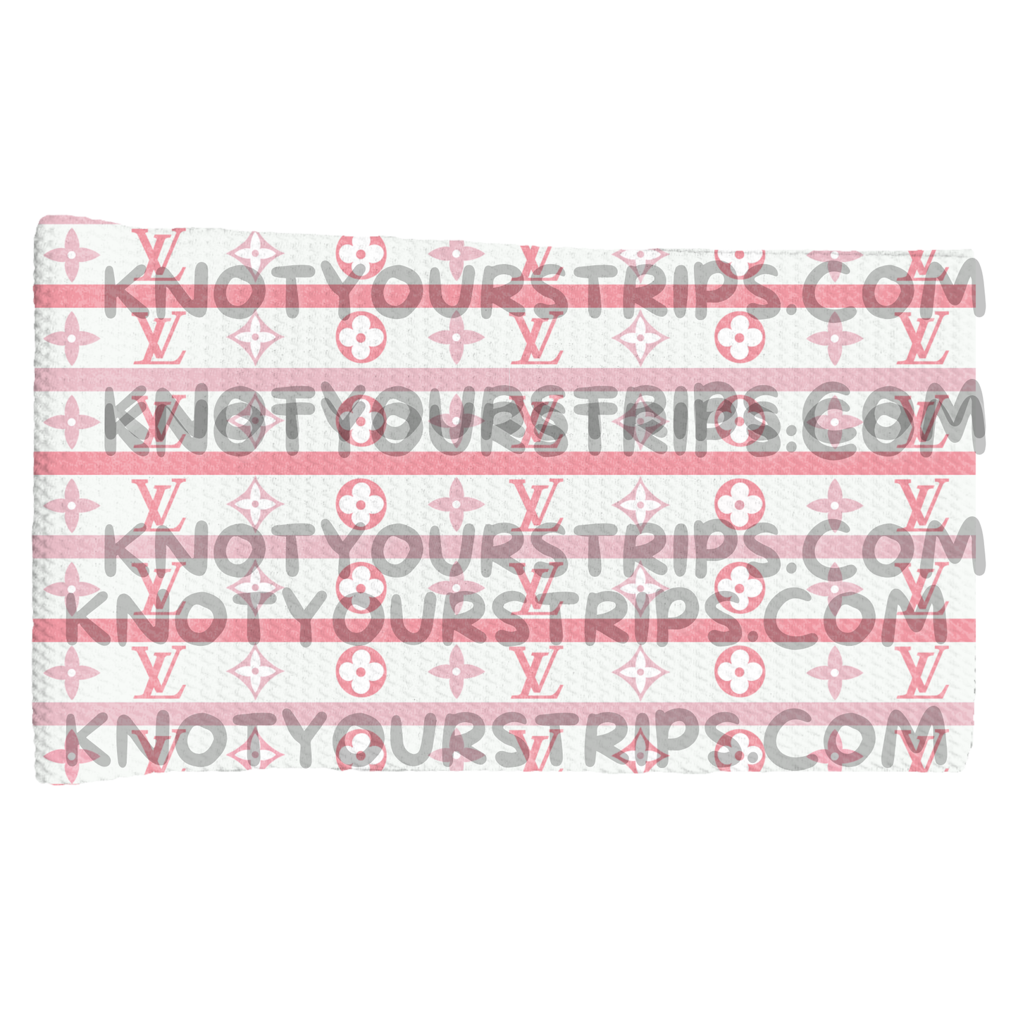 Pink newborn stripes strip