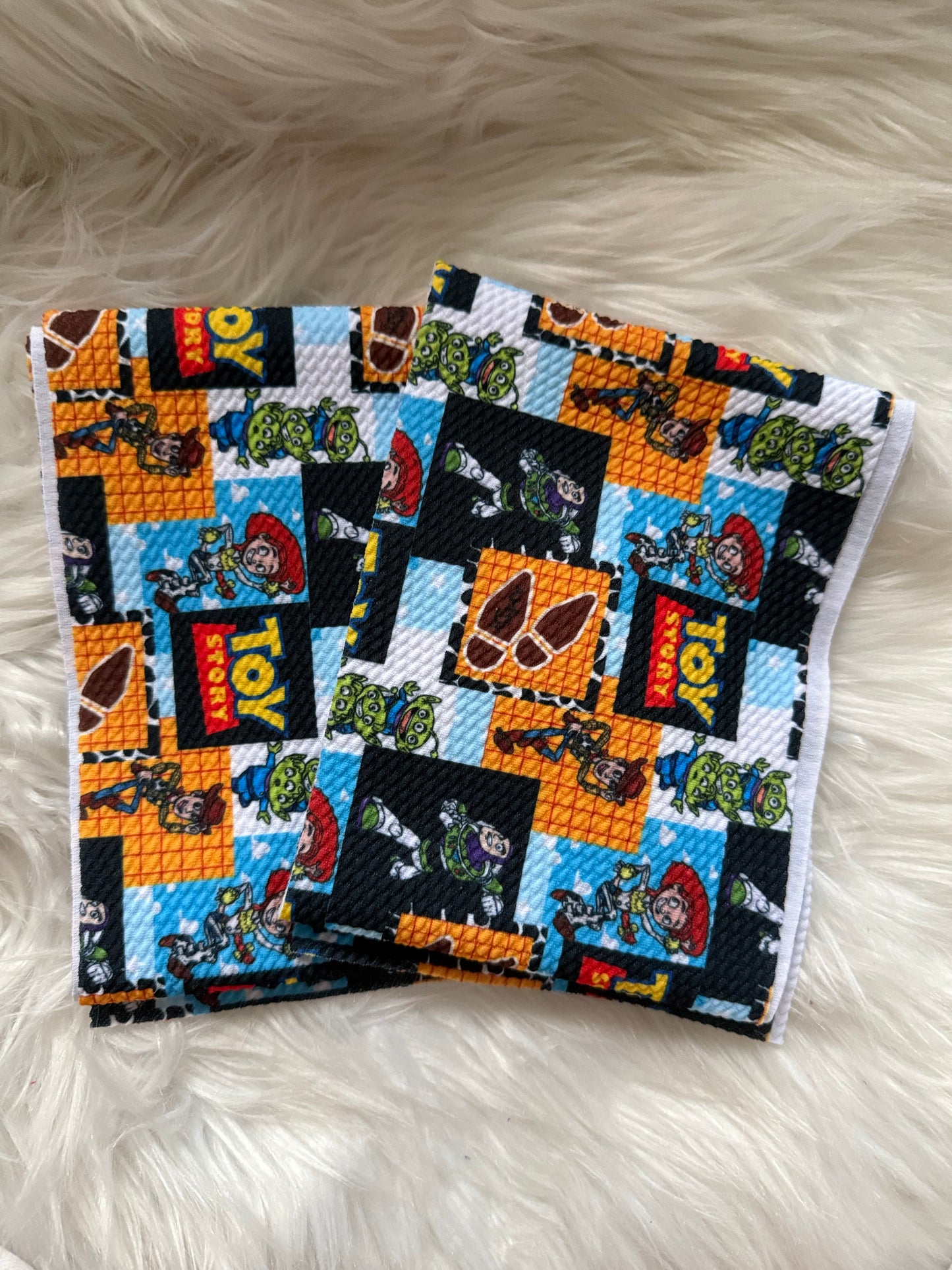 Toy Story patchwork Bullet strip