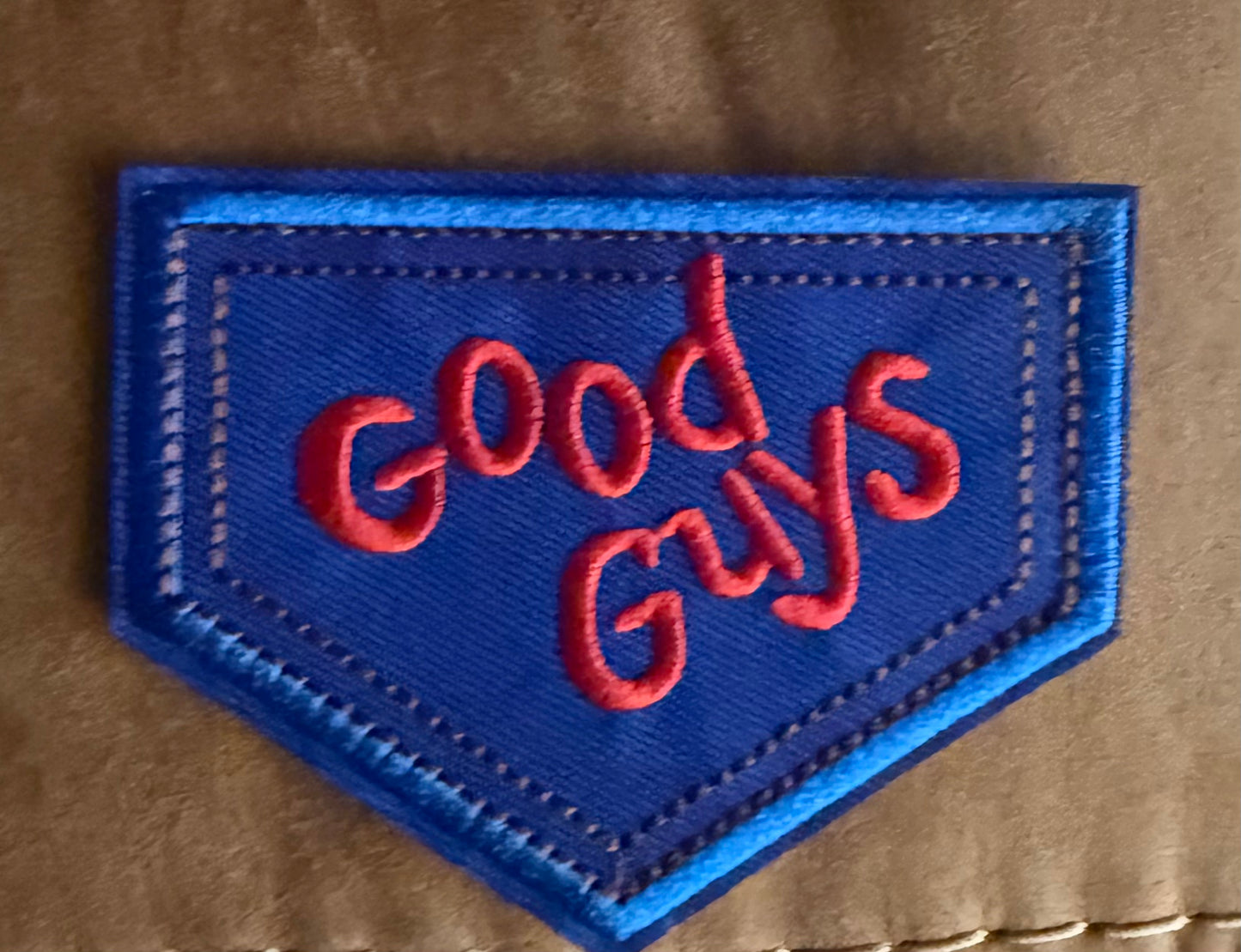 Good guys embriodery patches | bow accessories | iron on patches | 2.8x3.6