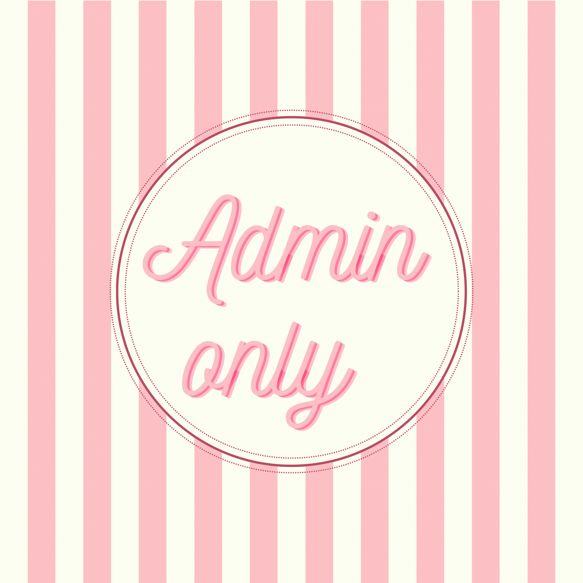 # admin invoice thread only