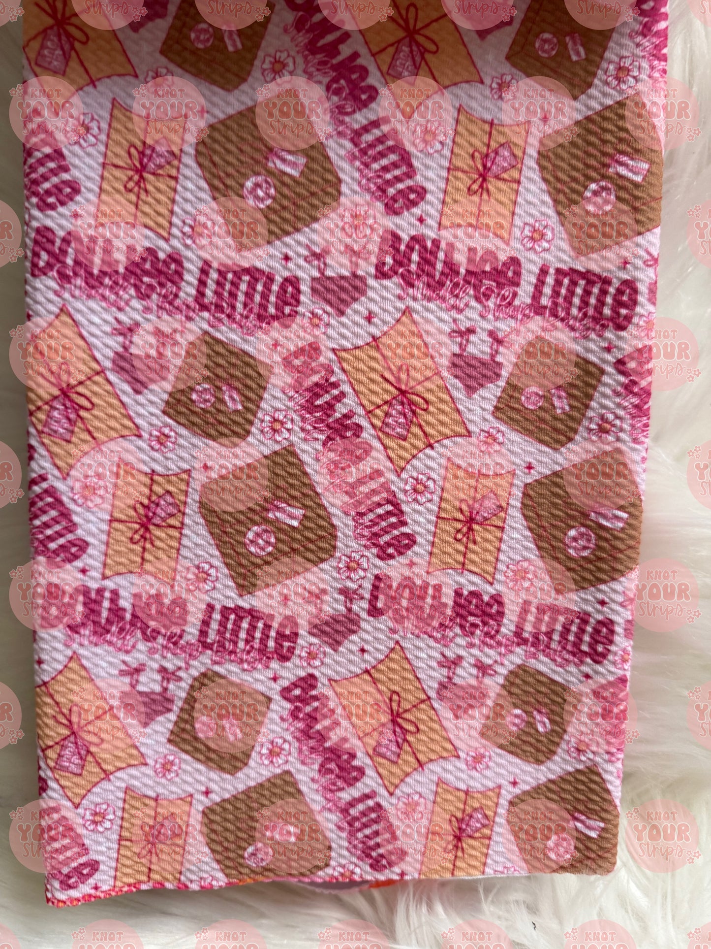 Boujee little small shop babe bullet bow strip