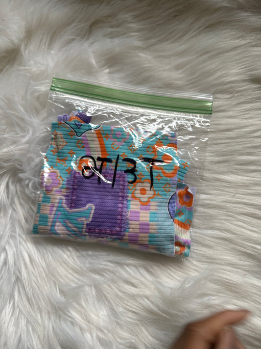 2t/3t precut patchwork