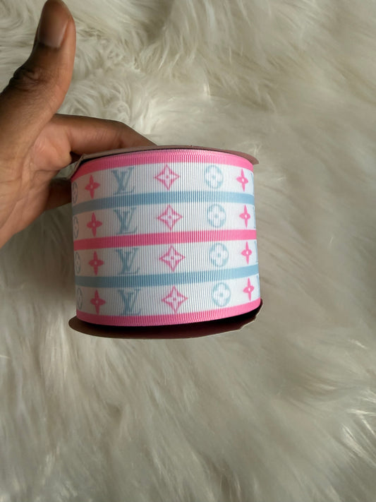 Newborn stripes 3 inch ribbon