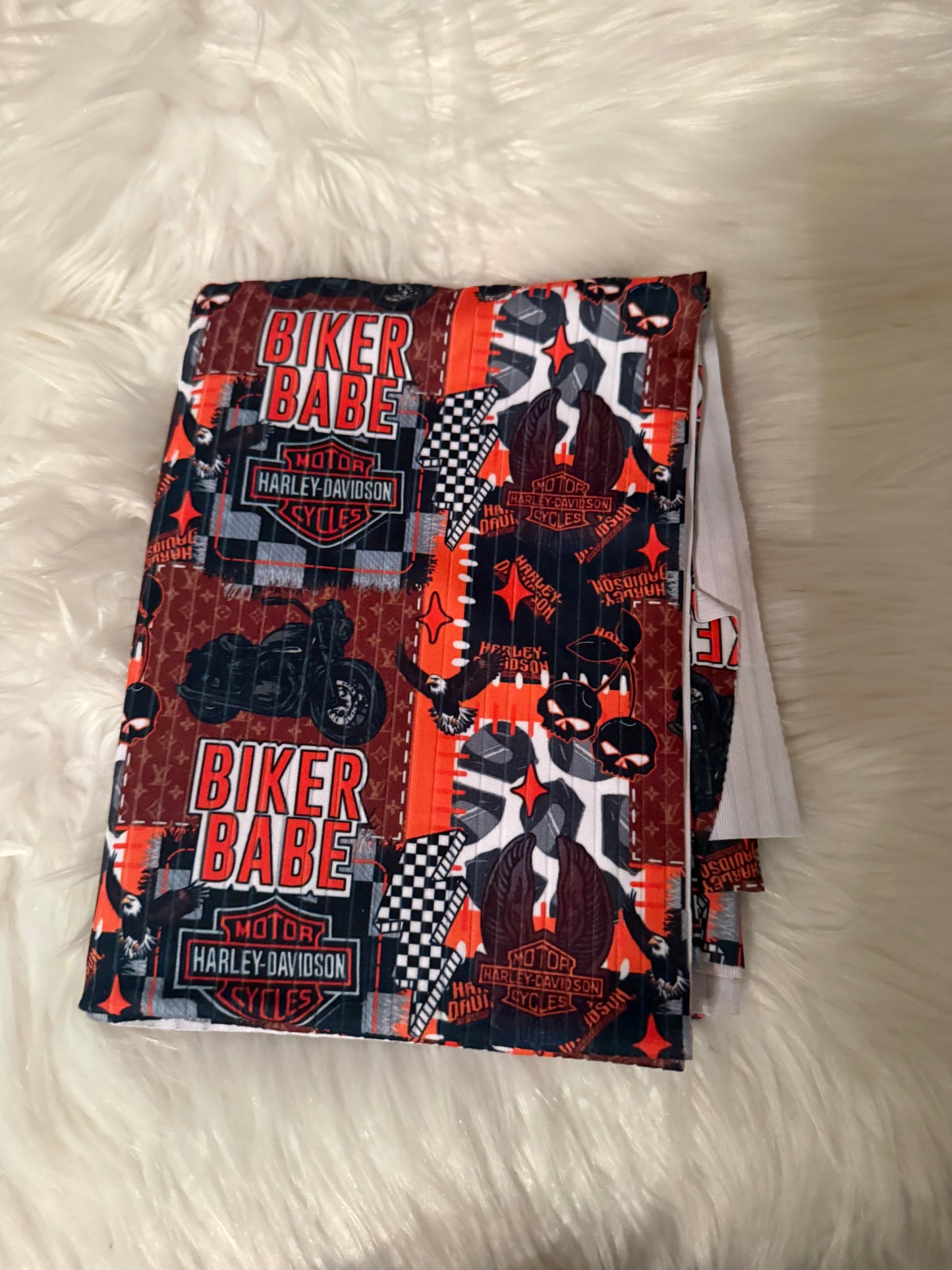 Harley collage Brushed ribknit