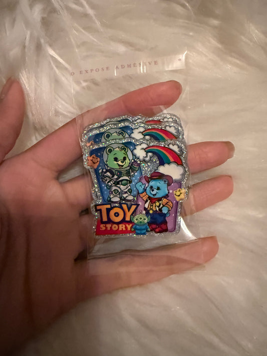 Toy Story acrylic flat back