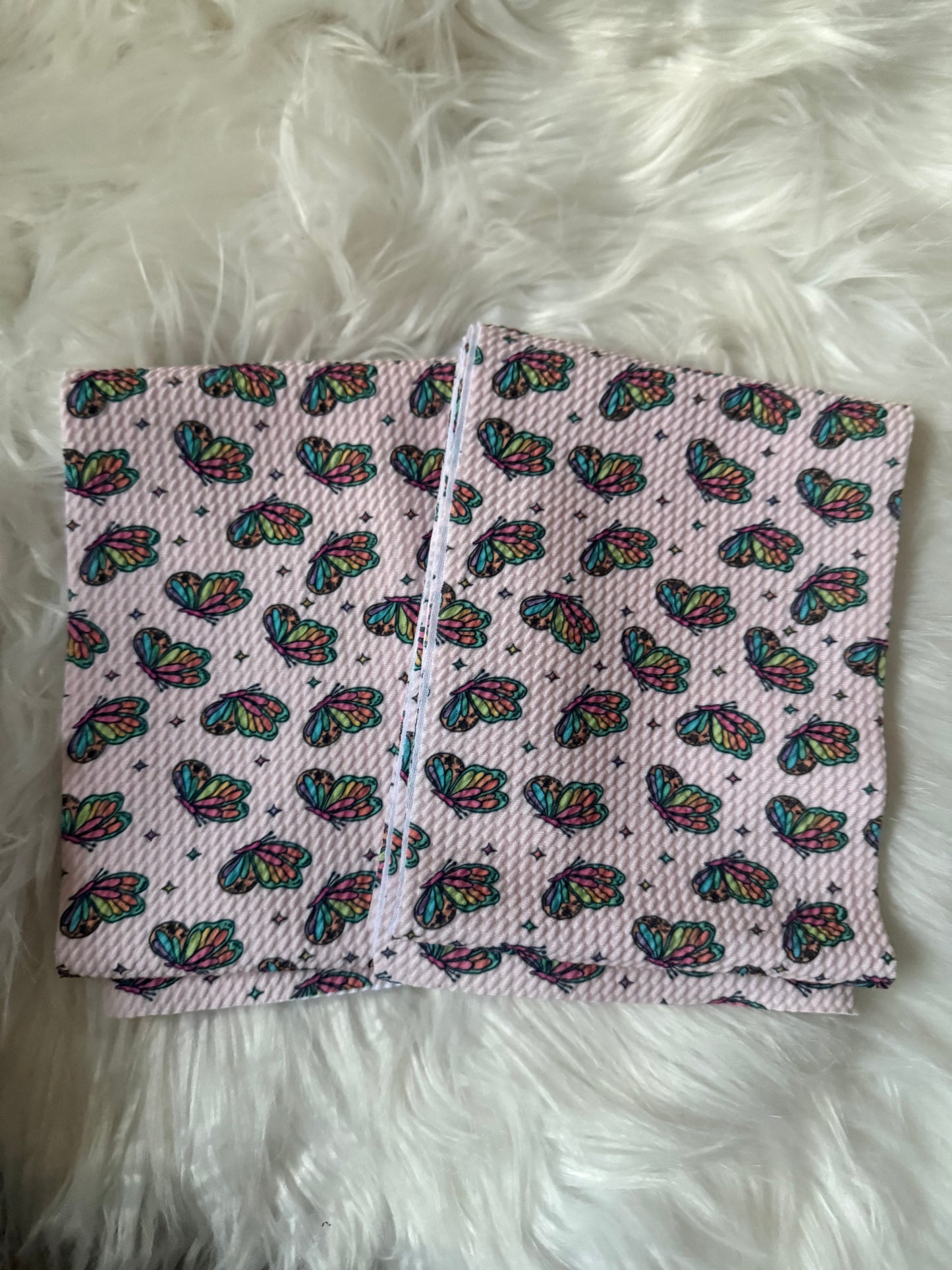Coloful butterfly bullet strip