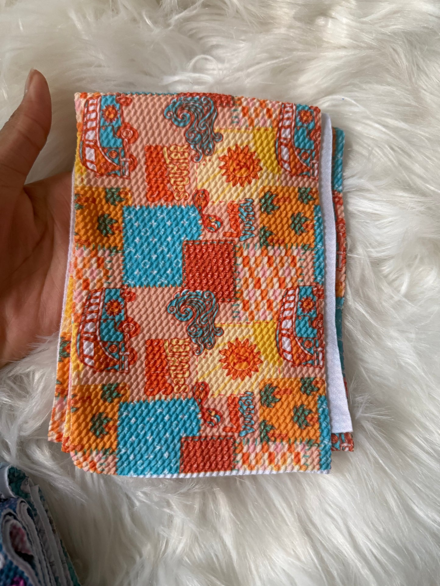 Sun patchwork Bullet strips