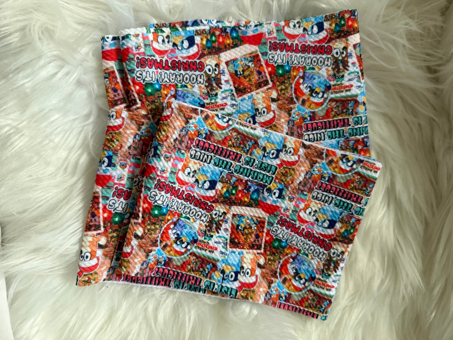 Bluey Christmas Bullet strip