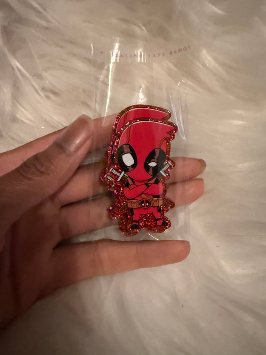 Deadpool acrylic flat back