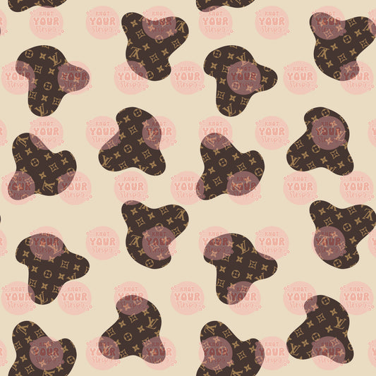 Boujee cowprint seamless file