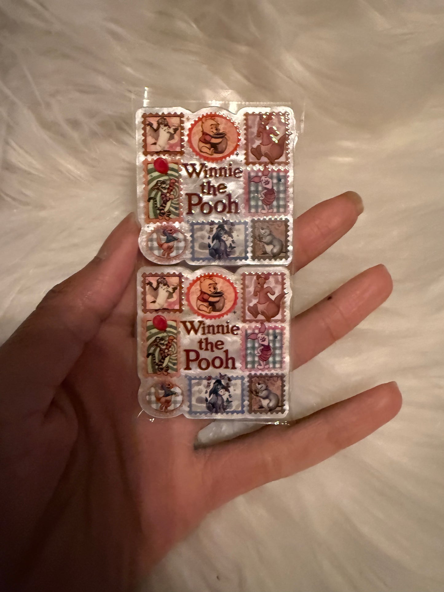 Wnnie the Pooh acrylic flat back