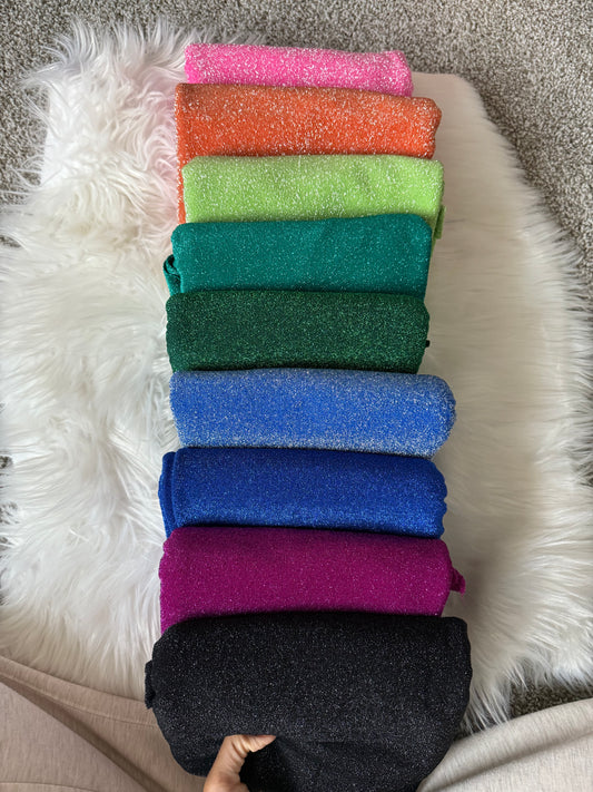 Shimmer spandex bundle
