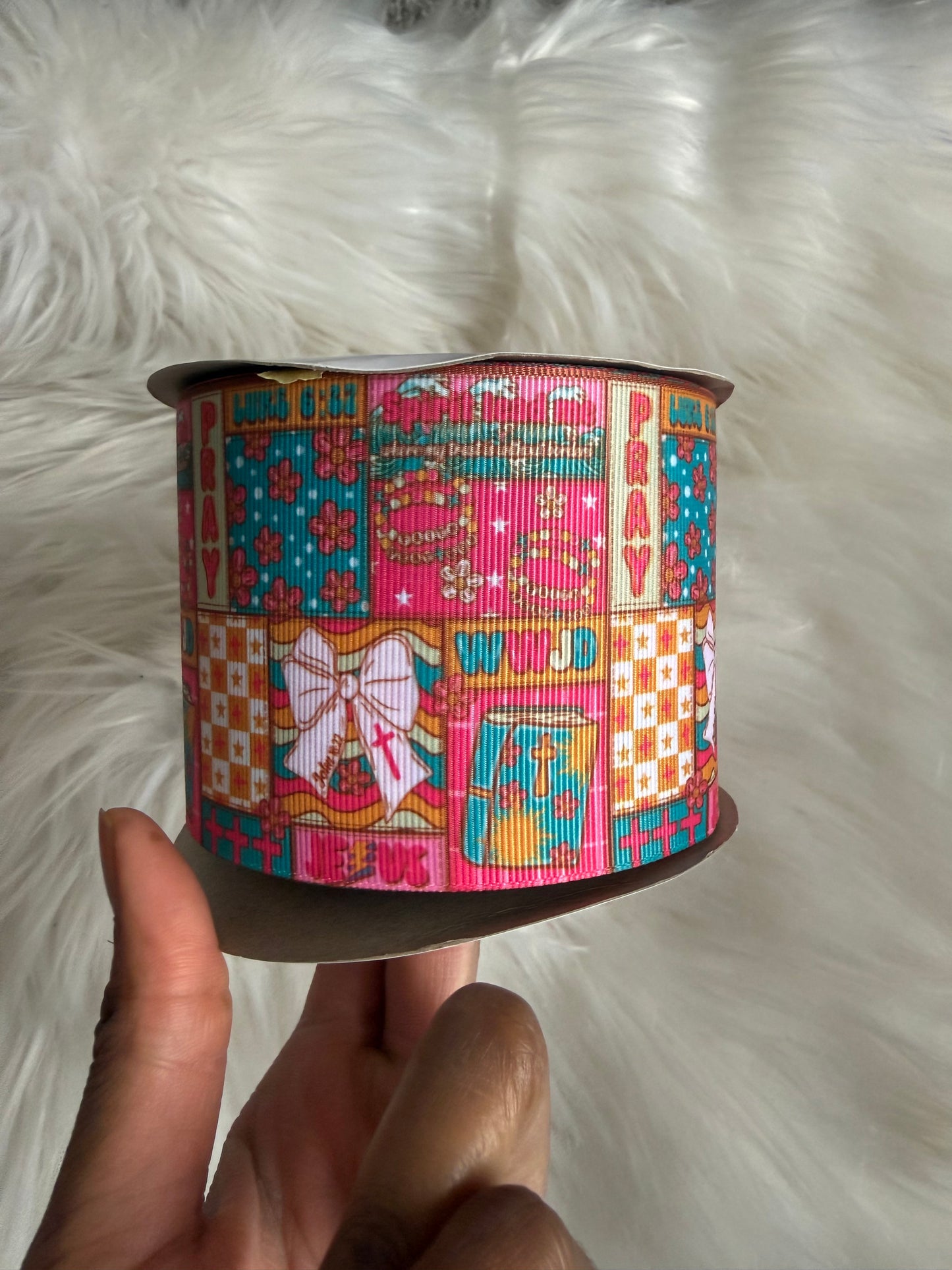 Wwjd 3 inch ribbon
