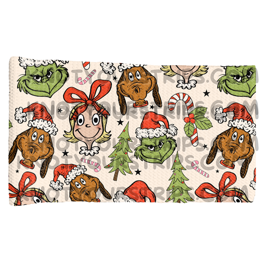 Green guy , Cindy Lou and Max