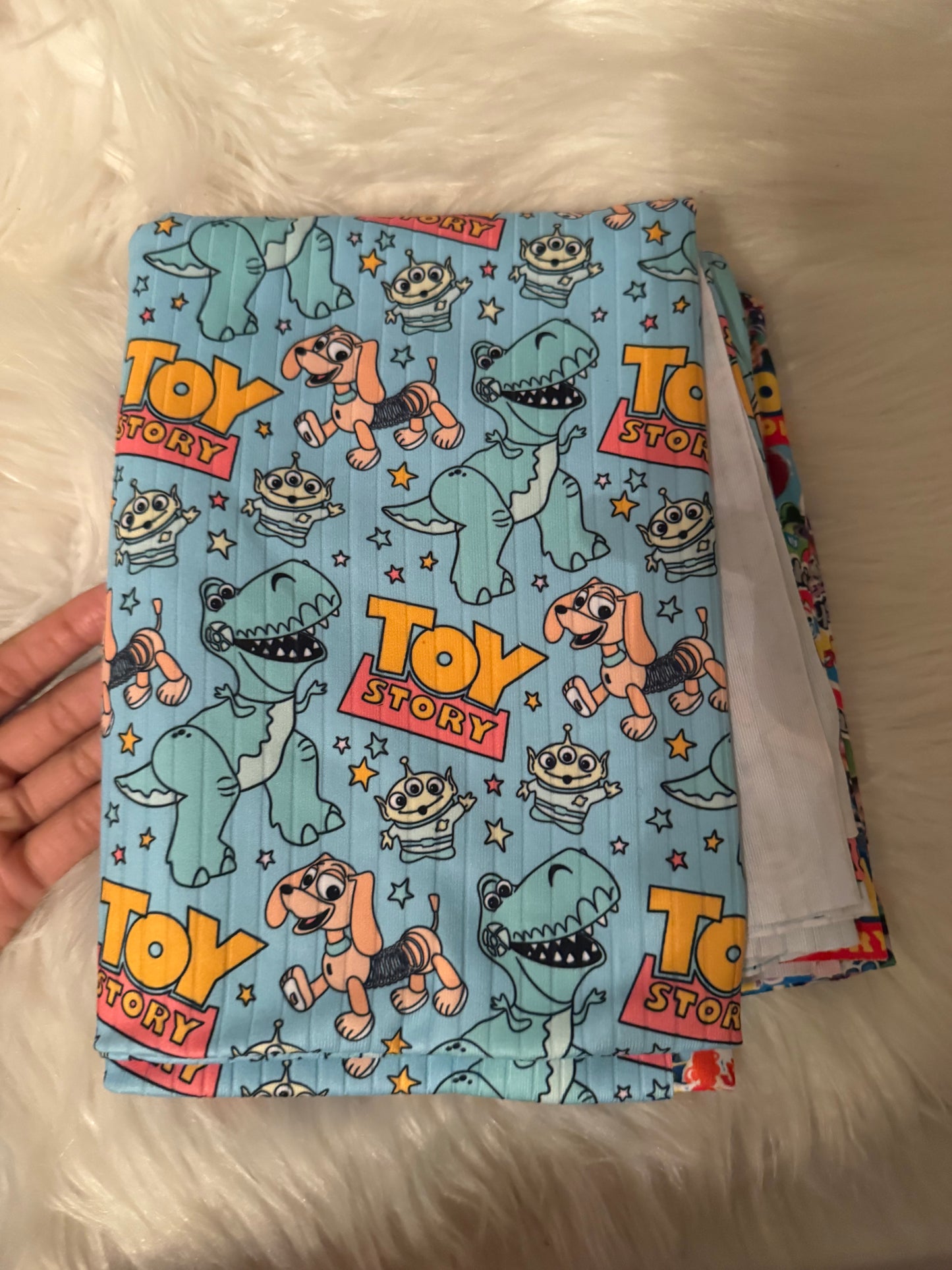 Toy Story Dino Brushed ribknit