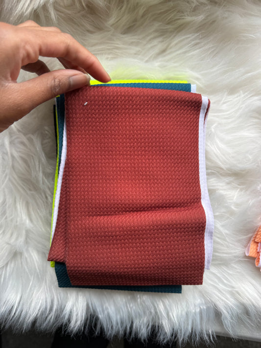 Printed solid rust solid strip