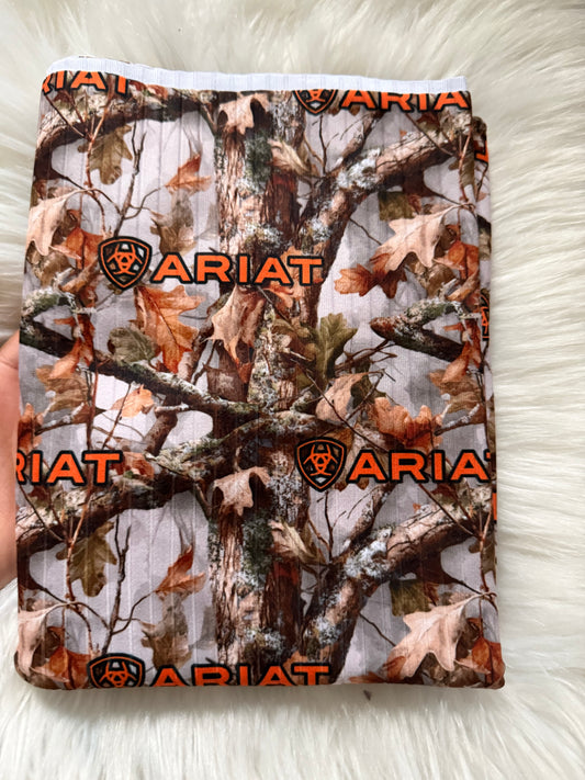 Ariat camo brushed ribknit