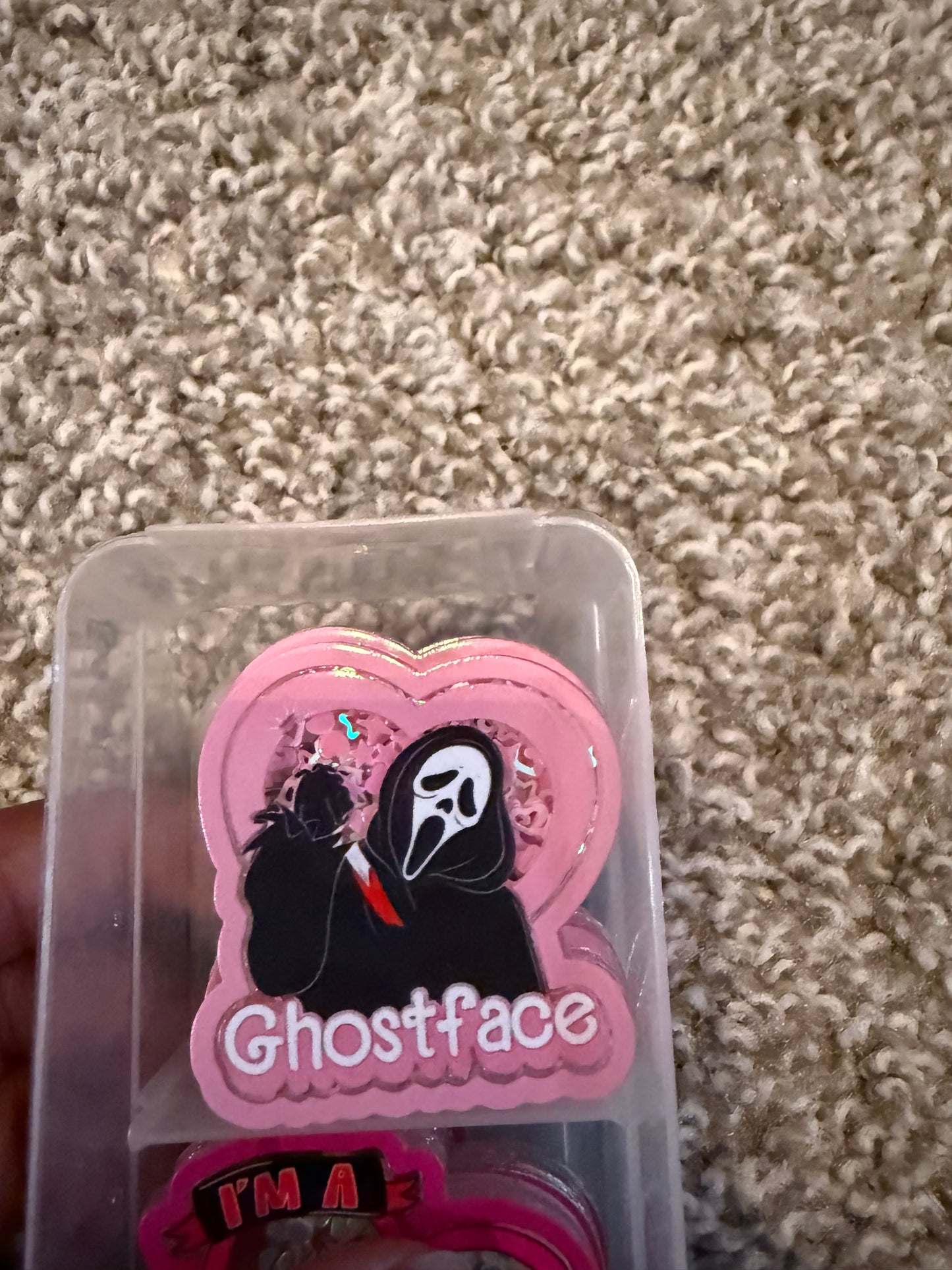 Ghost face acrylic shaker