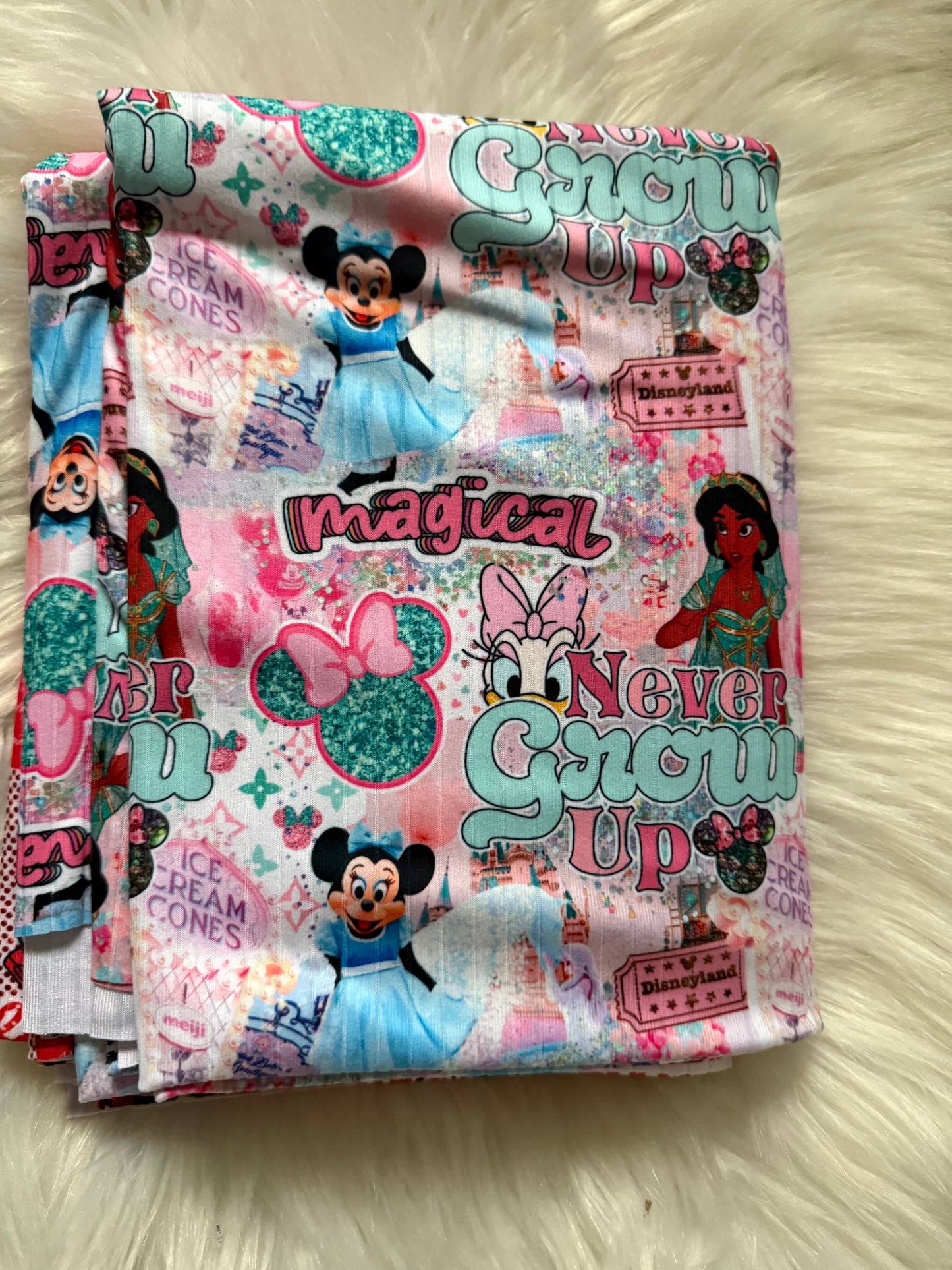 Never grow up Brushed ribknit