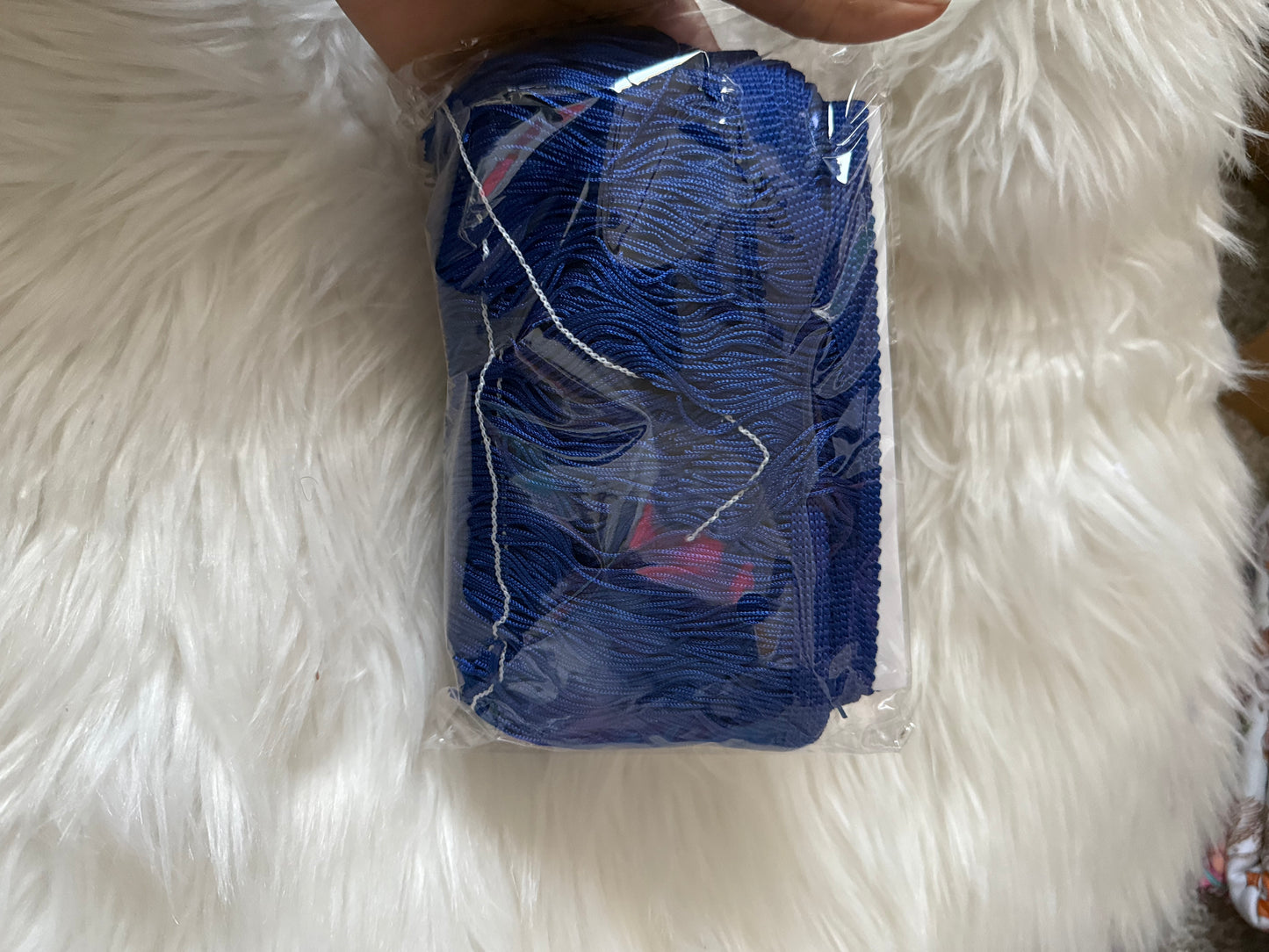 Navy blue 4 inch Fringe