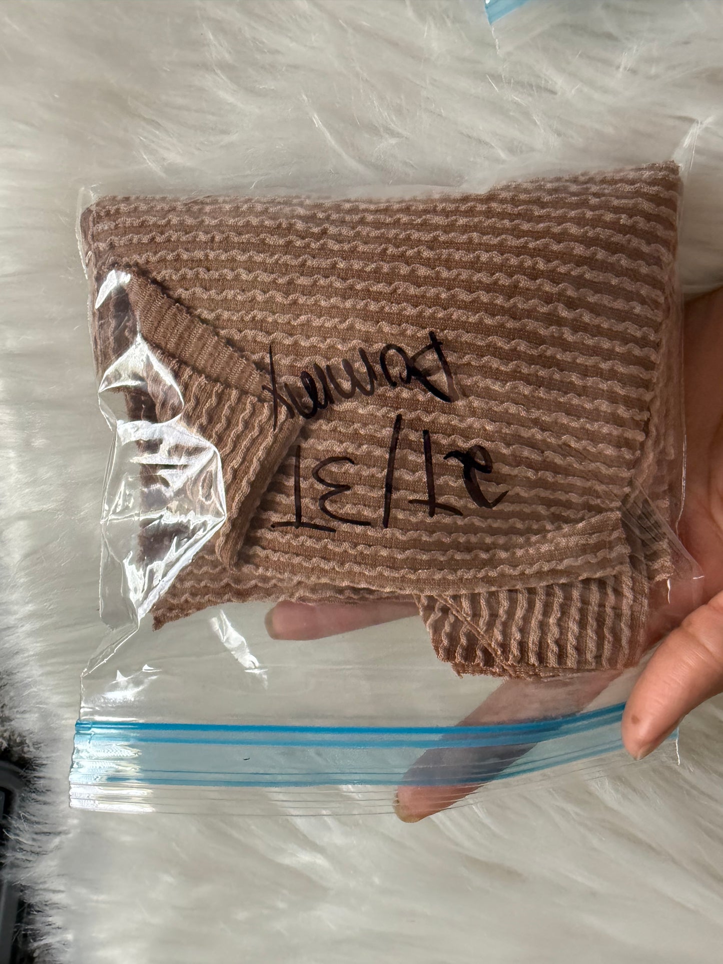 2t/3t mocha Precut bummy  set