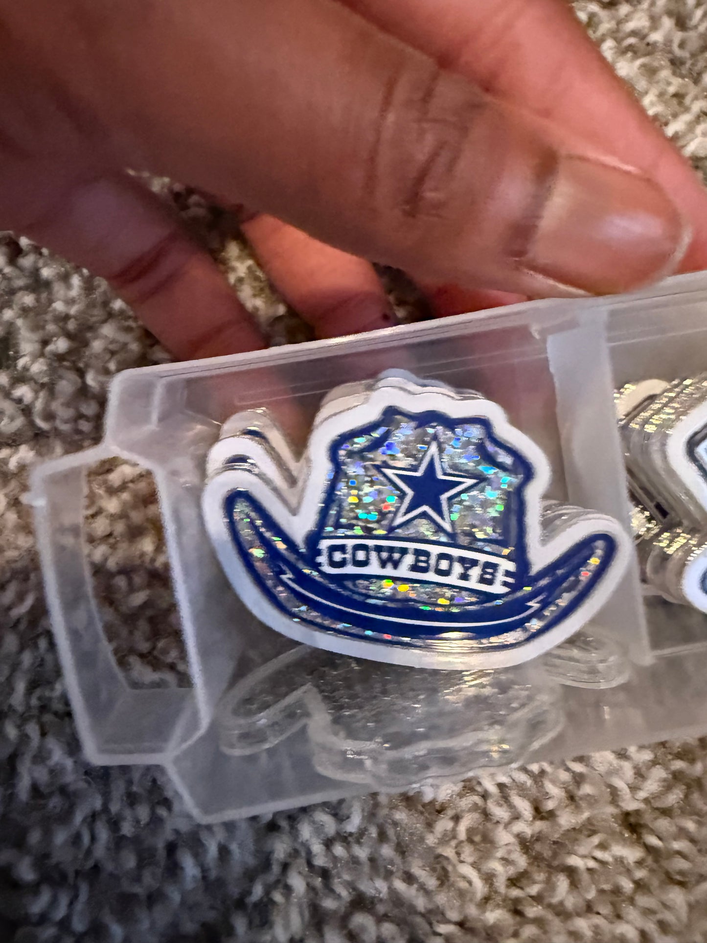 Cowboys acrylic shaker