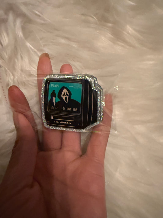 Ghost tv acrylic flat back
