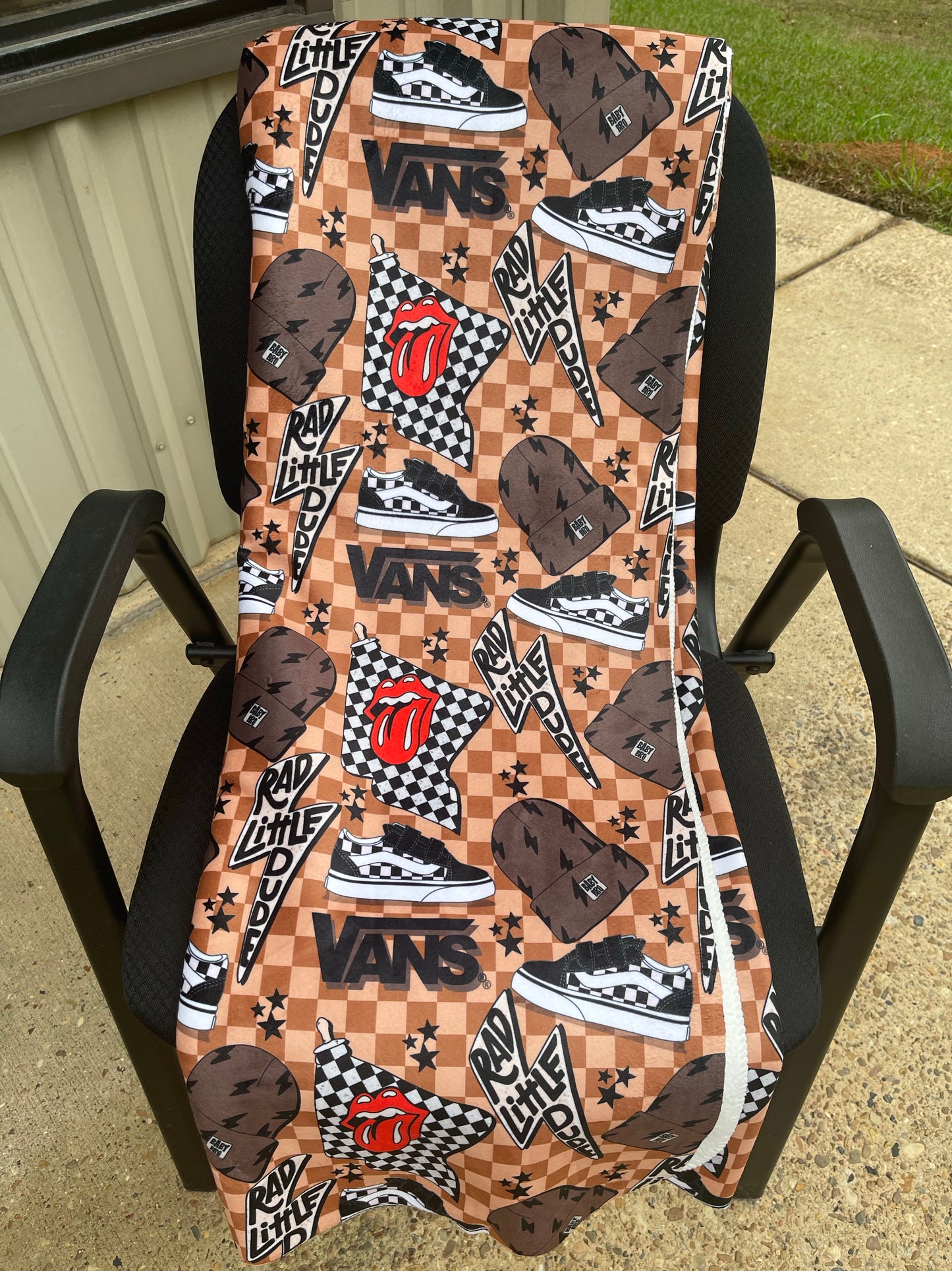 Custom minky blankets