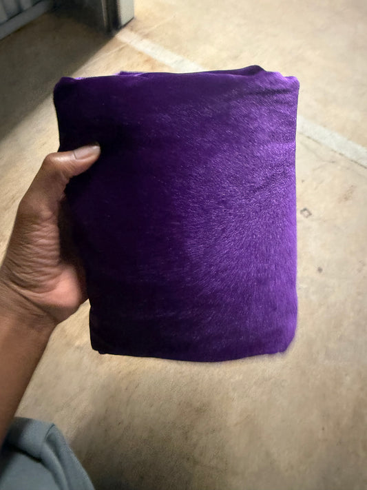Purple velvet yard