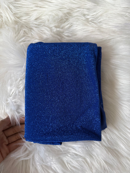 Navy shimmer spandex