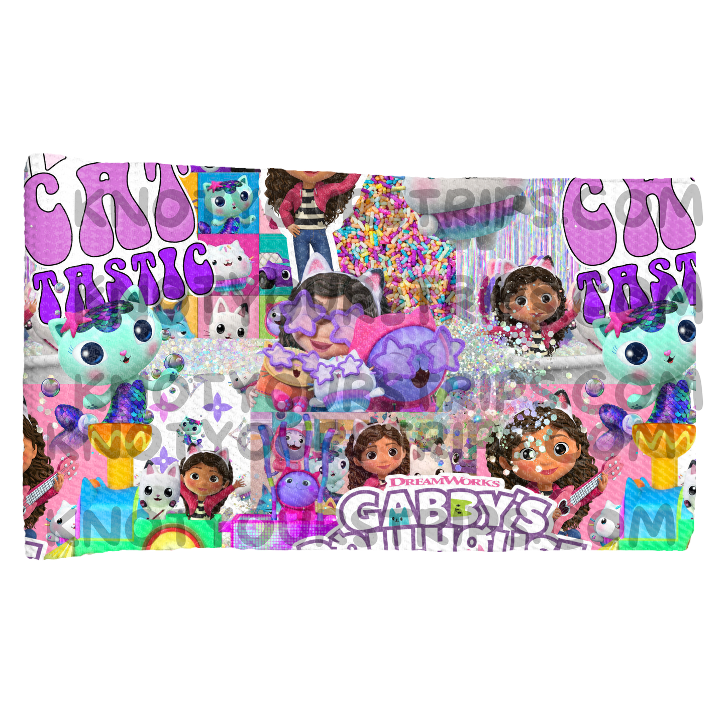 Gabby dollhouse collage