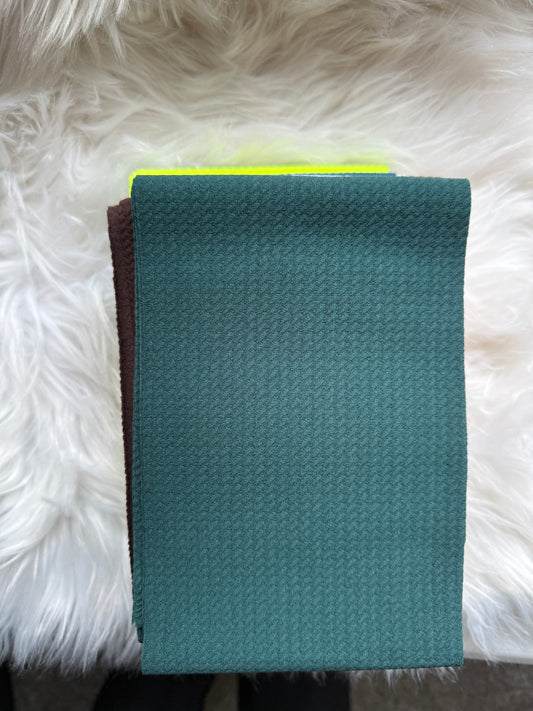 Hunter green  solid strip