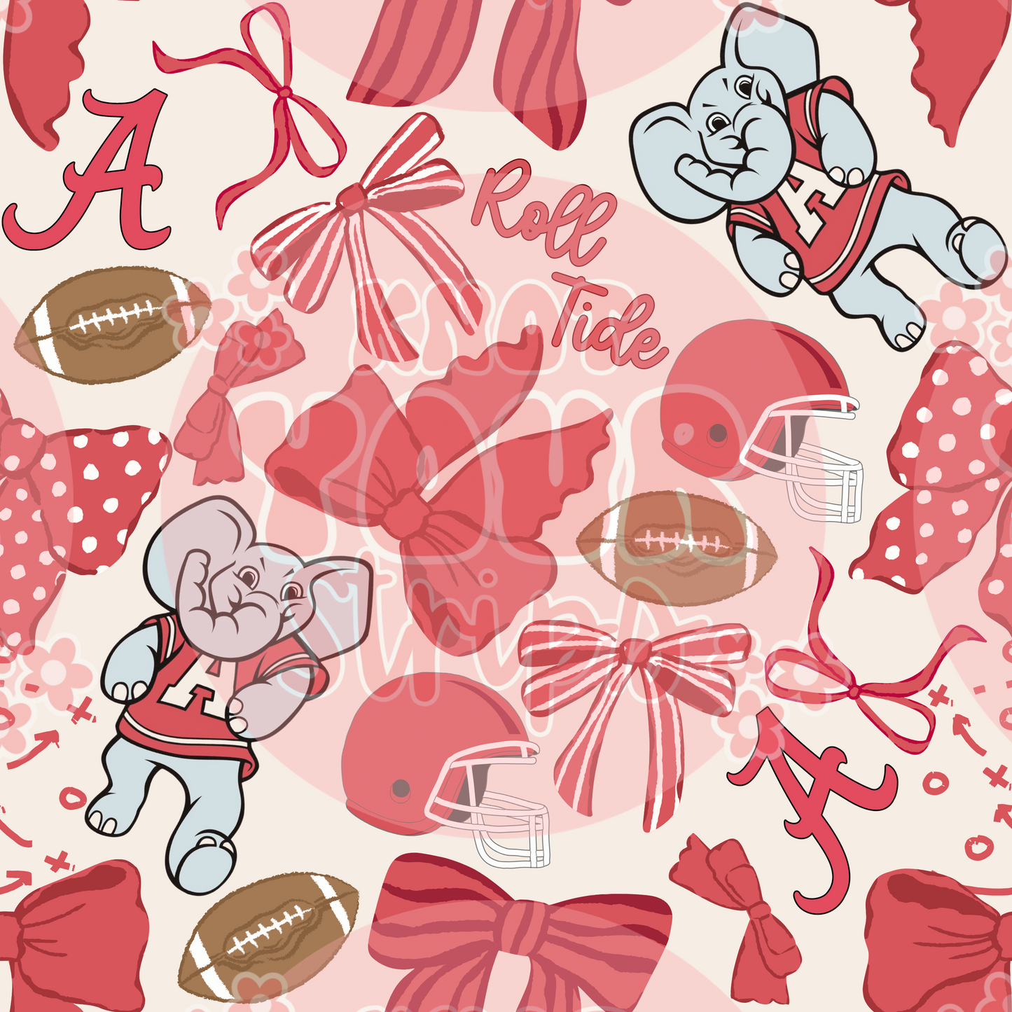 Alabama roll tide Bullet strips